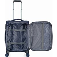 Чемодан-спиннер 4 ROADS 6310-S+ 55 см (темно-синий)