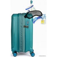 Чемодан-спиннер Mironpan 11197-2 55 см (бирюзовый)