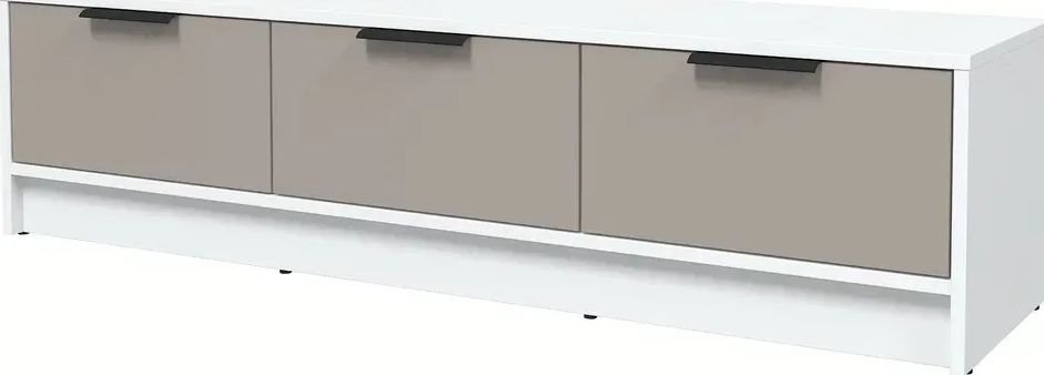 

Тумба Интерлиния ТВ Концепт КТ-ТВ3-35 Глосс (белый платинум/луна)