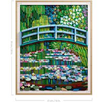 Конструктор LEGO Art 31220 Клод Моне — Мост через пруд с водяными лилиями