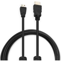Кабель Buro MINIHDMI-1.8M HDMI - miniHDMI (1.8м, черный)