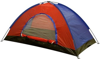 Треккинговая палатка Мультидом VL84-225 (красный/синий)