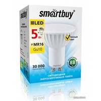 Светодиодная лампочка SmartBuy GU10 5 Вт 3000 К [SBL-GU10-05-30K-N]