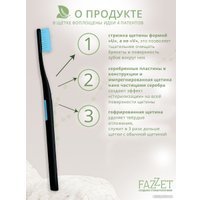 Зубная щетка Fazzet Nano Supreme Ortho средней жесткости