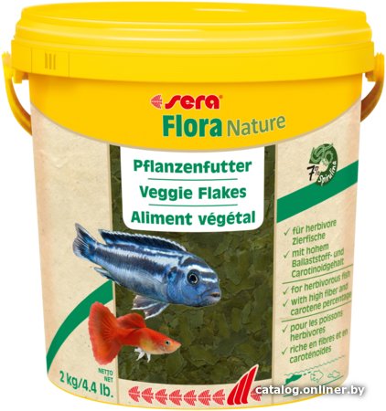 Сухой корм Sera Flora Nature 2 кг