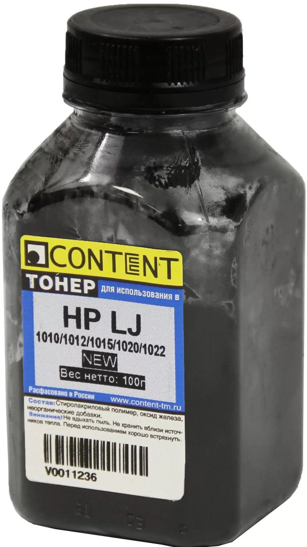 

Тонер Static Control для HP LJ HP LJ1010/1012/1015/1020 100 г