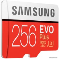 Карта памяти Samsung EVO Plus 2020 microSDXC 256GB (с адаптером)