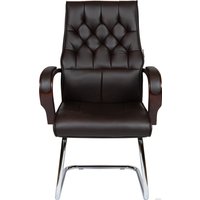 Офисный стул Norden Боттичелли CF P2338B-L0828 (темно-коричневая кожа)