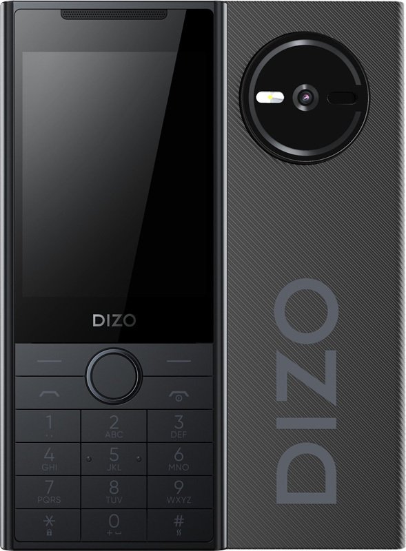 

Кнопочный телефон Dizo Star 500 (черный)