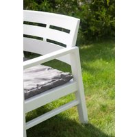 Набор садовой мебели Ipae Progarden LOM05CCB (белый)
