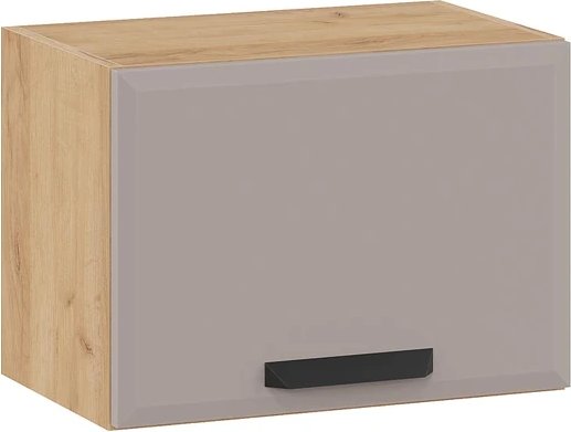 

Шкаф навесной Трия Тиана 1ВВ5Г с одной откидной дверью (дуб крафт золотой/мокко супермат)