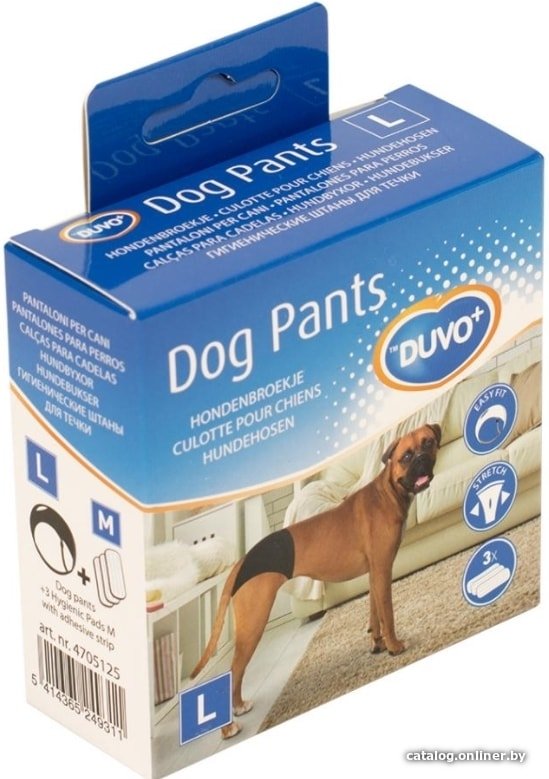 Трусы гигиенические  Duvo Plus Dog Pants L
