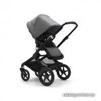 Универсальная коляска Bugaboo Fox 3 (2 в 1, black grey melange/grey melange)