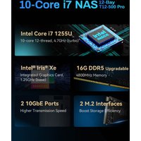 Сетевой накопитель TerraMaster T12-500 Pro