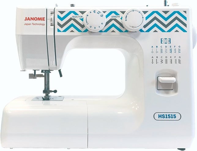 

Электромеханическая швейная машина Janome HS1515