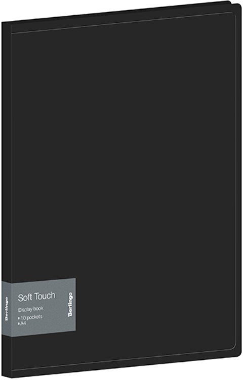 

Папка для бумаг Berlingo Soft Touch DB4_10980 (черный)