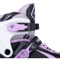 Роликовые коньки Ridex Allure (р. 31-34, черный/сиреневый/белый)