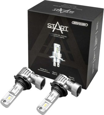 Светодиодная лампа Skyway HB4 (9006) P22d 12V 40W 5000Лм компакт START 6000К (2 шт)