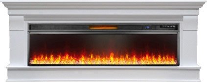 

Каминокомплект Smolcom Albion V60 с Vision 60 LED (бьянко белый)