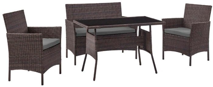 

Набор садовой мебели King Style Verde (коричневый)