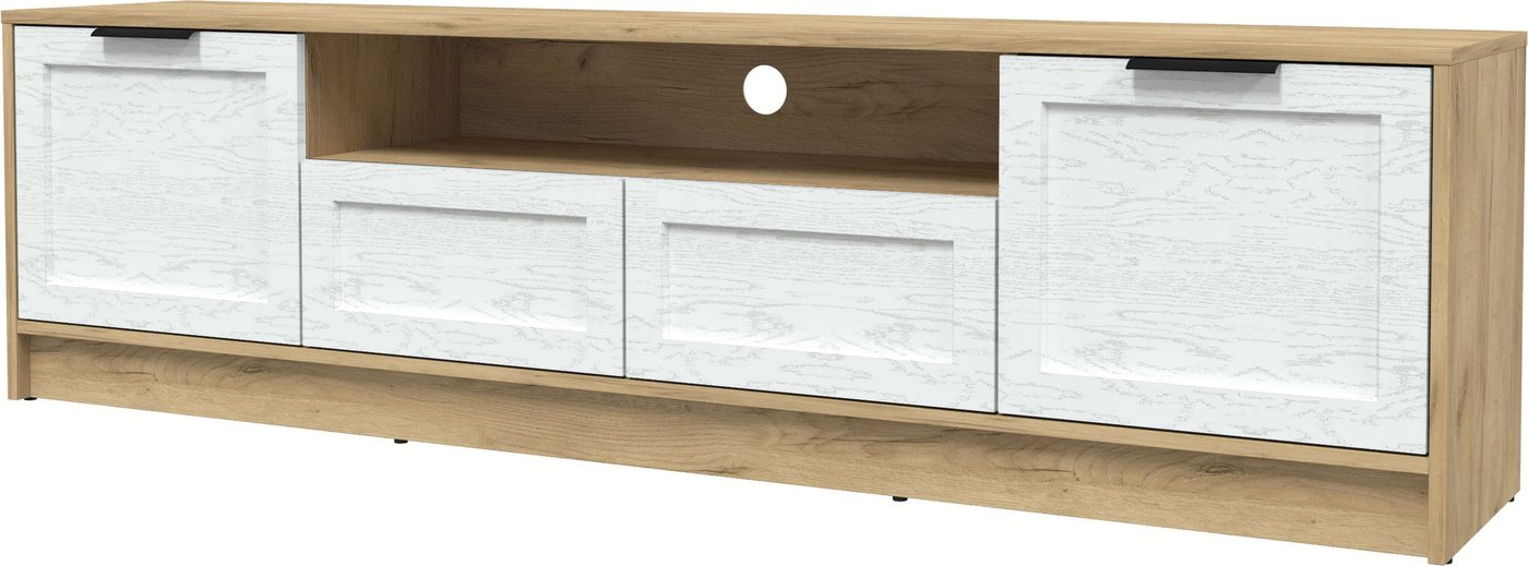 

Тумба Интерлиния ТВ Концепт Тренд КТ-ТВ4-50 (дуб золотой/дуб полярный)