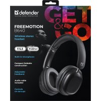 Наушники Defender FreeMotion B640 (черный)