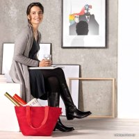 Сумка шоппер Reisenthel Shopper M ZS7009 Dots (черный)