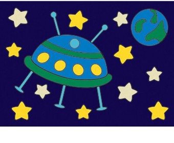 Набор для рисования песком Hobbius НЛО SPT-01 №18