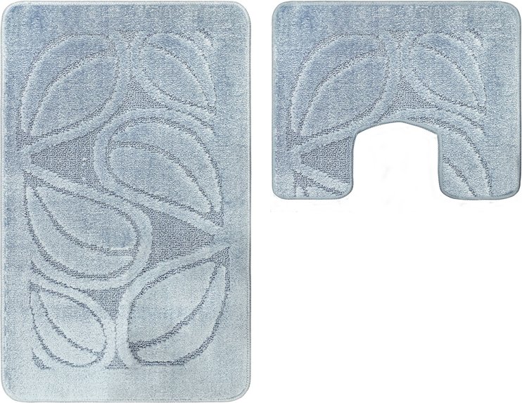 

Набор ковриков Maximus Flora 2534 (60x100/50x60, звездно-голубой)