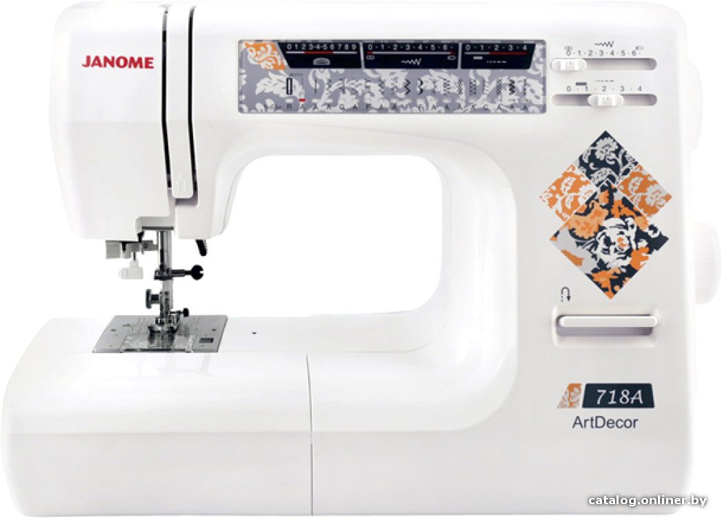 Электромеханическая швейная машина Janome ArtDecor 718A