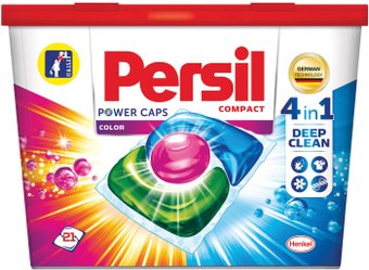 Persil Power Caps 4 в 1 Color (21 шт)
