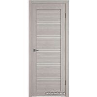 Межкомнатная дверь Atum Pro Х28 80x200 (stone oak, стекло white cloud)