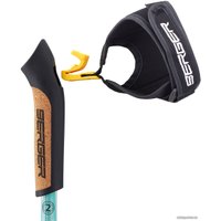 Палки для скандинавской ходьбы Berger Serenity 77-135 (черный/серебристый/мятный)