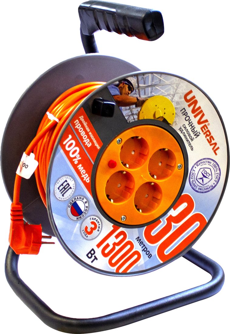 

Удлинитель на катушке FORSAGE UNIVersal ВЕМ-250 1680