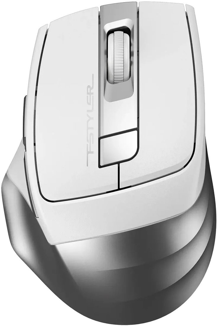 

Мышь A4Tech Fstyler FG35S (белый/серебристый)