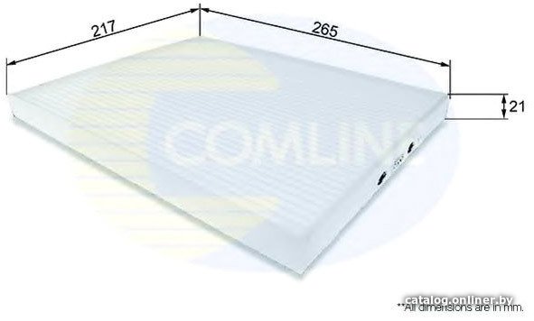 Салонный фильтр Comline EKF137