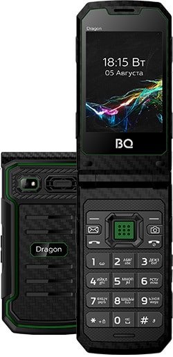 

Телефон BQ BQ-2822 Dragon (зеленый)