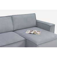 Модульный диван Divan Этен 6 Vertical Silver 255920 (серый)