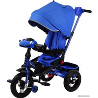 Детский велосипед Moby Kids Leader 360 12x10 AIR Car 641348 (синий)