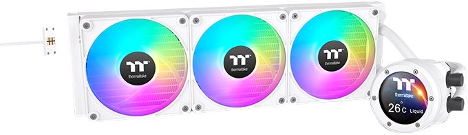 

Система жидкостного охлаждения для процессора Thermaltake TH420 V2 Ultra EX ARGB Snow Edition CL-W428-PL14SW-A