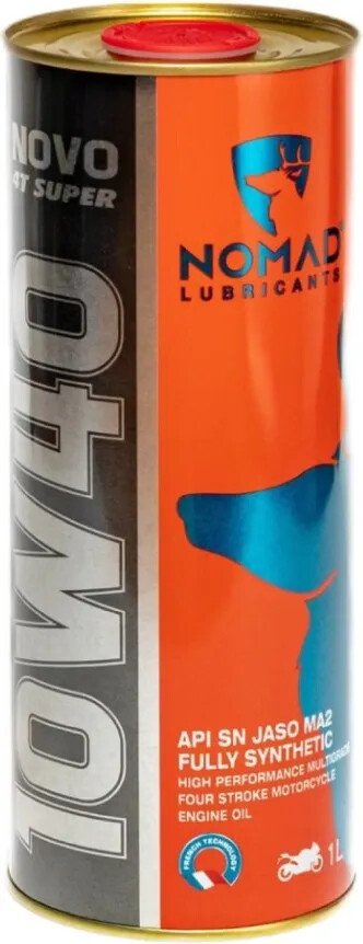 

Моторное масло Nomad Novo 4T Super SAE 10W-40 1л