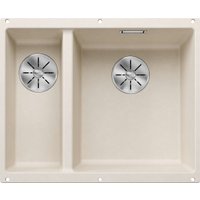 Кухонная мойка Blanco Subline 340/160-U 527163 (правая, мягкий белый) в Лиде