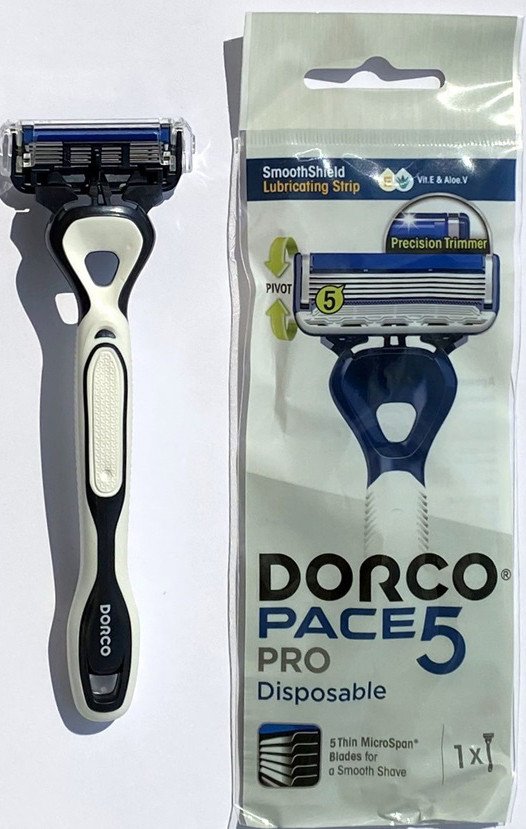 

Бритвенный станок Dorco Pace 5 Pro 5 лезв +1 лезвие триммер (1 шт)