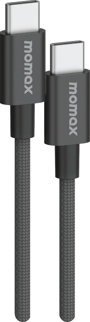 

Кабель Momax DC30D USB 3.2 Gen2 Type-C - USB 3.2 Gen2 Type-C (1.5 м, черный)