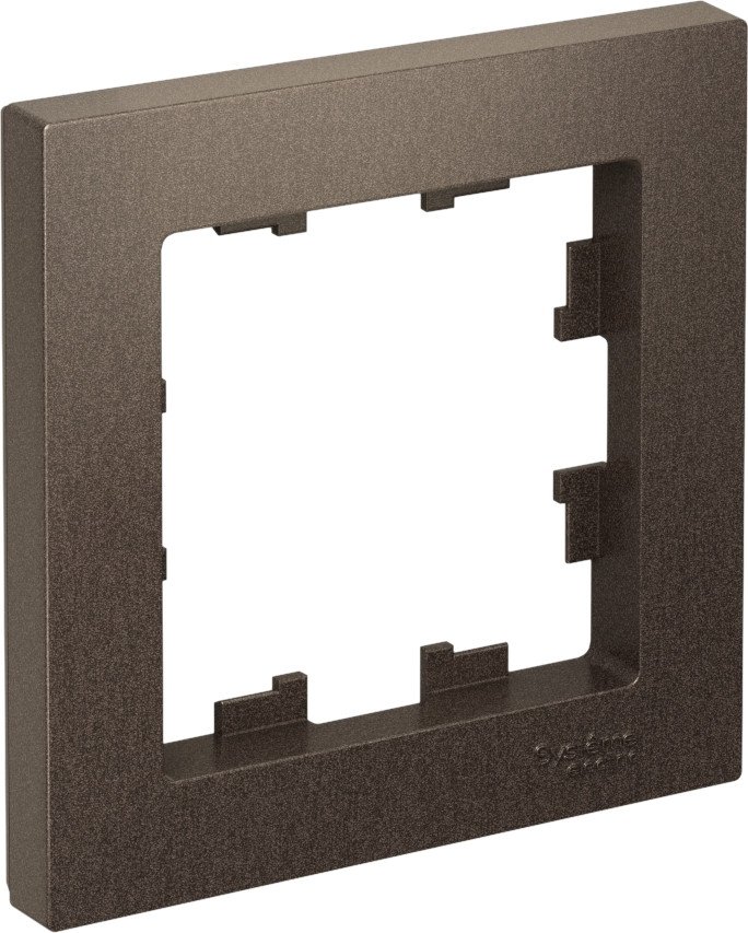 Рамка Systeme Electric AtlasDesign ATN000601 (мокко)