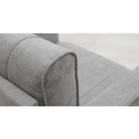 Интерьерное кресло Нижегородмебель Лора ТК 328 (ультра дав серебристый серый/бежевый)