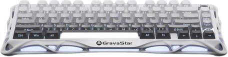 

Клавиатура Gravastar Mercury K1 Gradient White (GravaStar x Kailh Cherry Pink)