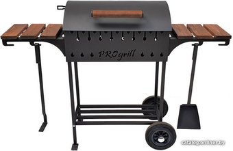 Мангал для дачи Progrill Чикаго вуд на колесах (5 мм)