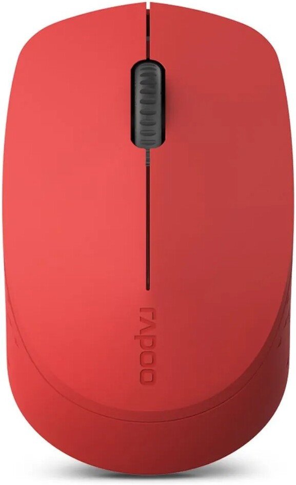 Мышь Rapoo M100 Silent (красный)