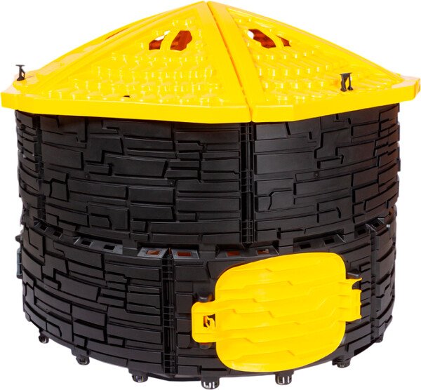 

Компостер ВПМ Усиленный 6199370 (780 л, черный/желтый)